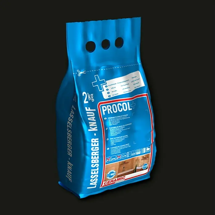 Cemix Fleksibilna masa za fugiranje - Crne boje, 2 kg - Dijagonalni pogled