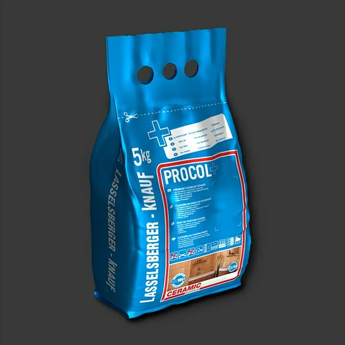 Cemix Fleksibilna masa za fugiranje Procol+ - Antracit, 5 kg - Dijagonalni pogled