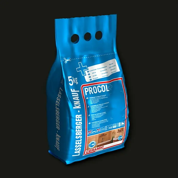 Cemix Fleksibilna masa za fugiranje Procol+ - Crna boja, 5 kg - Dijagonalni pogled