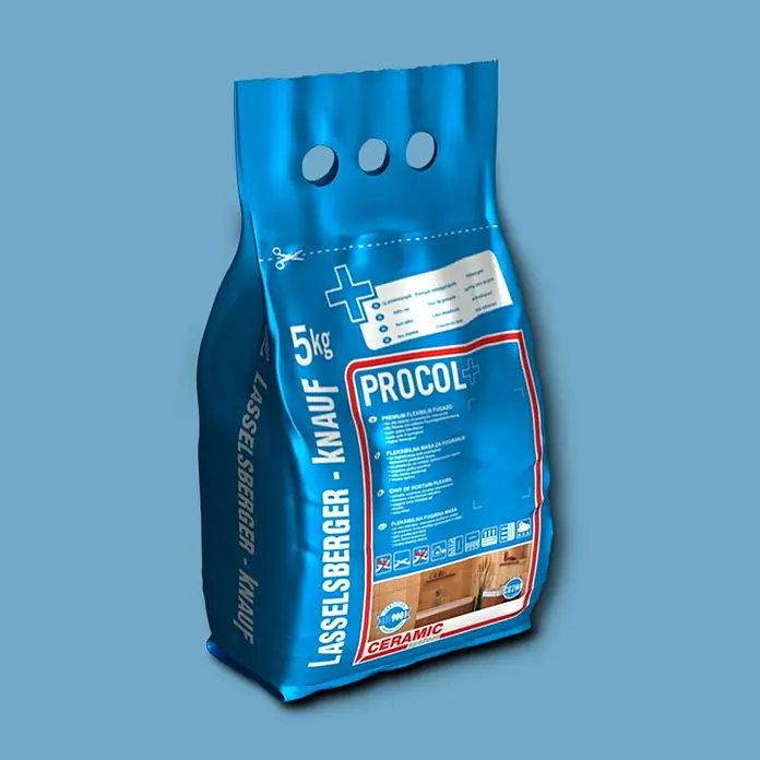 Cemix Fleksibilna masa za fugiranje Procol+ - Manhattan, 5 kg - Dijagonalni pogled