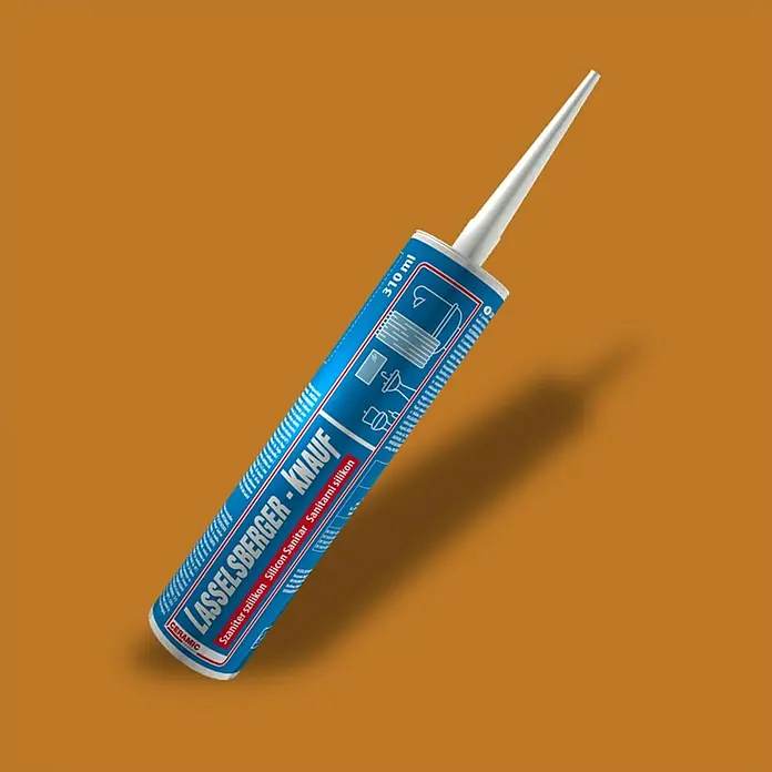 Cemix Sanitarni silikon - Limun, 310 ml - Dijagonalni pogled