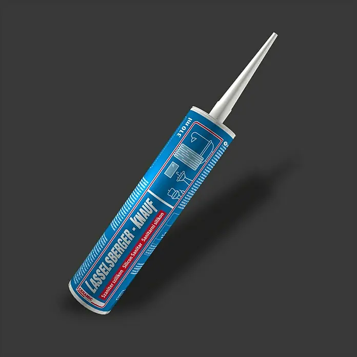 Cemix Sanitarni silikon - Antracit, 310 ml - Dijagonalni pogled