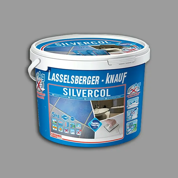Cemix Fleksibilna masa za fugiranje Silvercol - 5 kg - Detaljan prikaz