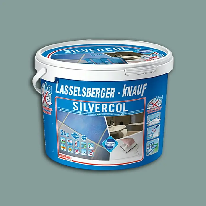 Cemix Fleksibilna masa za fugiranje - Sive boje, 5 kg - Detaljan prikaz