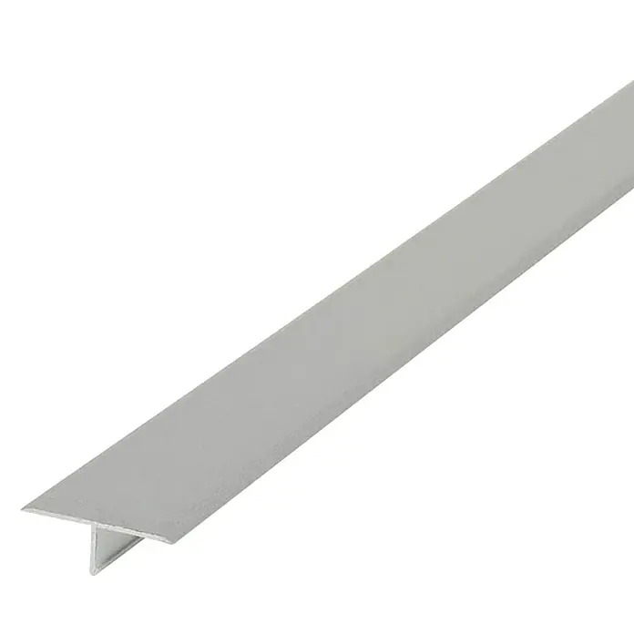 T-profil - 2.500 x 25 x 10 mm, Aluminij - Dijagonalni pogled
