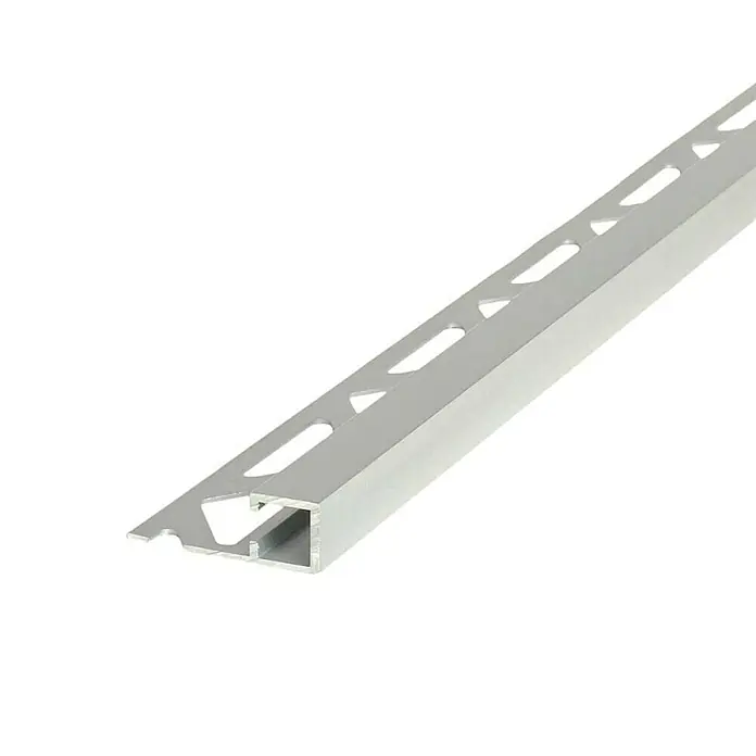 Četverokutni profil - 2.500 x 8 x 8 mm, Aluminij - Detaljan prikaz