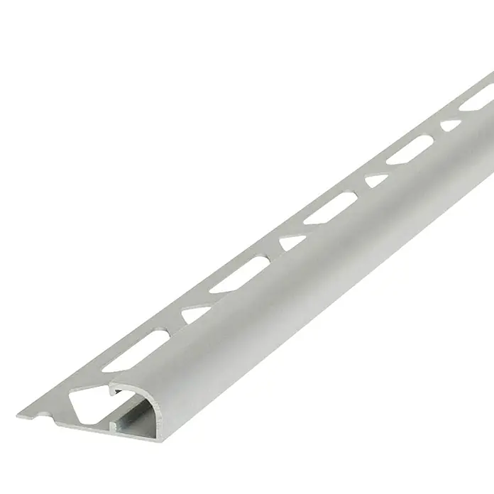 Kutni profil - D x Š x V: 2.500 x 19,5 x 10 mm, Aluminij, Srebrne boje - Dijagonalni pogled