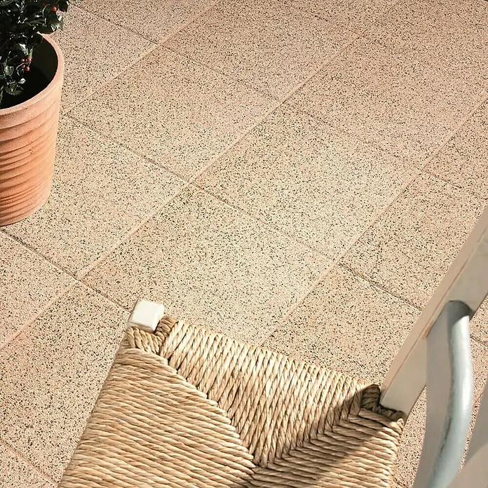 Zobec Vrtna ploča Vista - Boje pijeska, D x Š x V: 40 x 40 x 38 cm - Živopisni prikaz