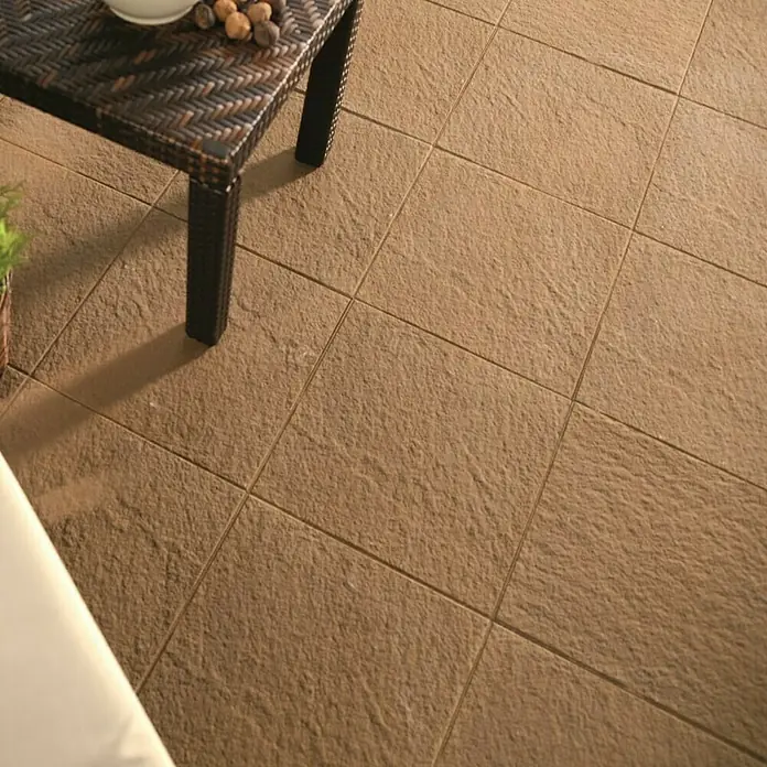 Zobec Vrtna ploča Trenta - D x Š x V: 40 cm x 40 cm x 38 mm, Granitno svijetlo - Živopisni prikaz