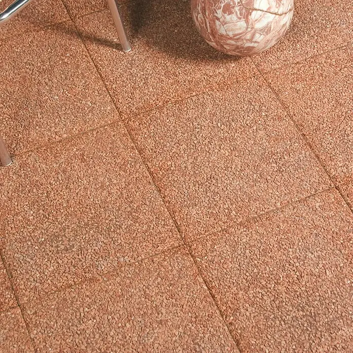 Zobec Vrtna ploča - Crvene boje, D x Š x V: 40 x 40 x 3,8 cm - Živopisni prikaz