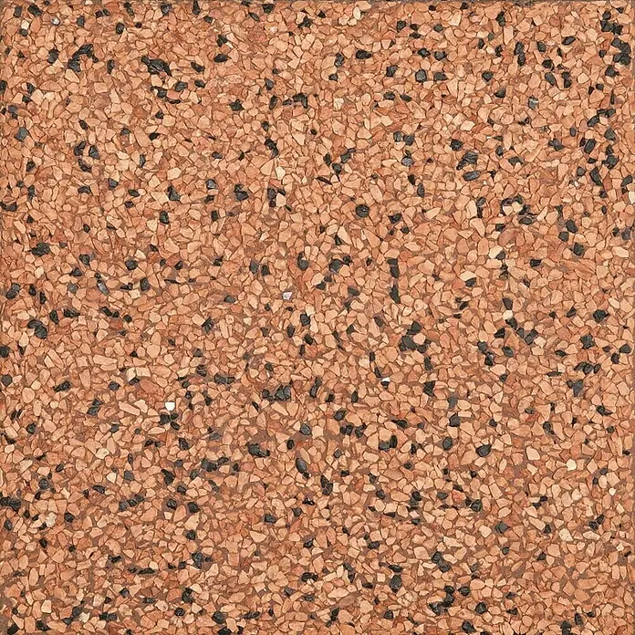 Zobec Vrtna ploča - Crveno-crne boje, D x Š x V: 40 x 40 x 3,8 cm - Detaljan prikaz
