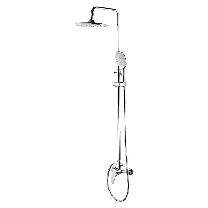 Aquaart Sustav tuš garniture Siena - Krom boje - Pogled sprijeda