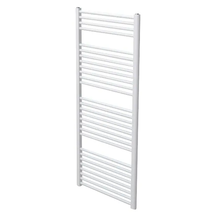 Bial Alta Kupaonski radijator - 60 x 137,4 cm, 751 W, Bijele boje - Dijagonalni pogled