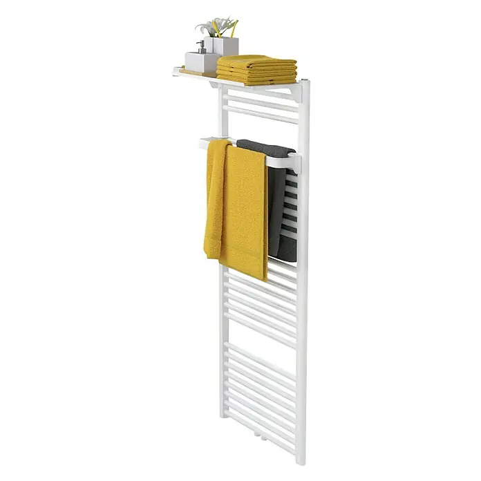 Bial Set za kupaonske radijatore - Aluminij, 600 mm - Dijagonalni pogled