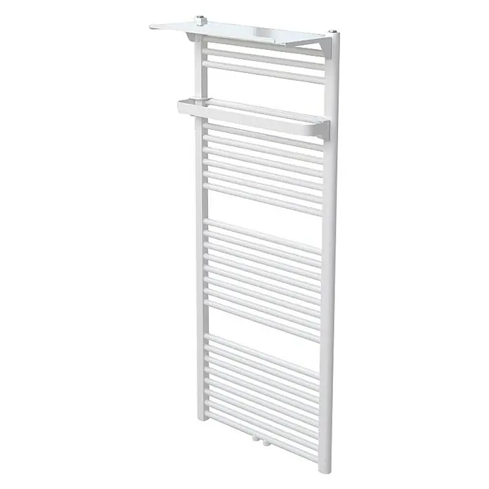 Bial Set za kupaonske radijatore - Aluminij, 600 mm - Dijagonalni pogled