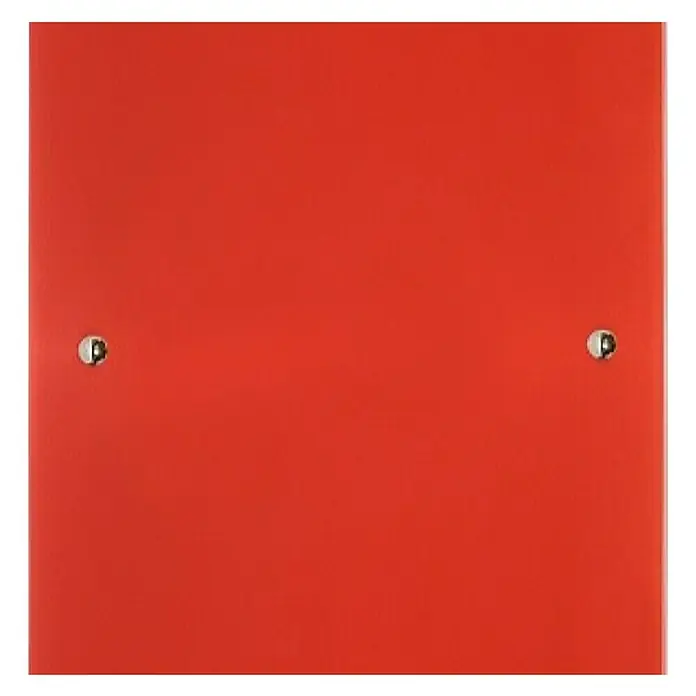 Admiral Infracrveni stakleni radijator - 45 x 120 cm, 850 W, Crvene boje - Pogled sprijeda