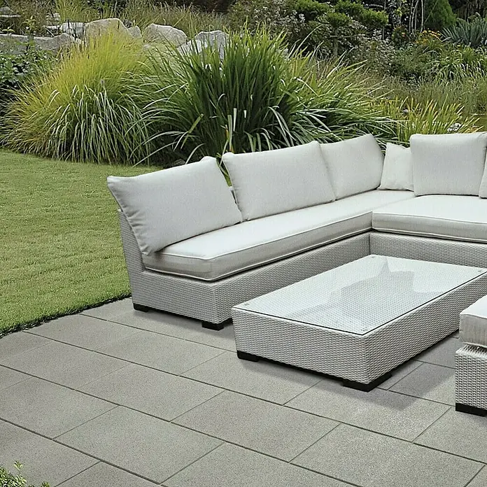 Semmelrock Vrtna ploča - Svijetlosive boje, Beton, D x Š x V: 60 x 30 x 3,8 cm - Živopisni prikaz