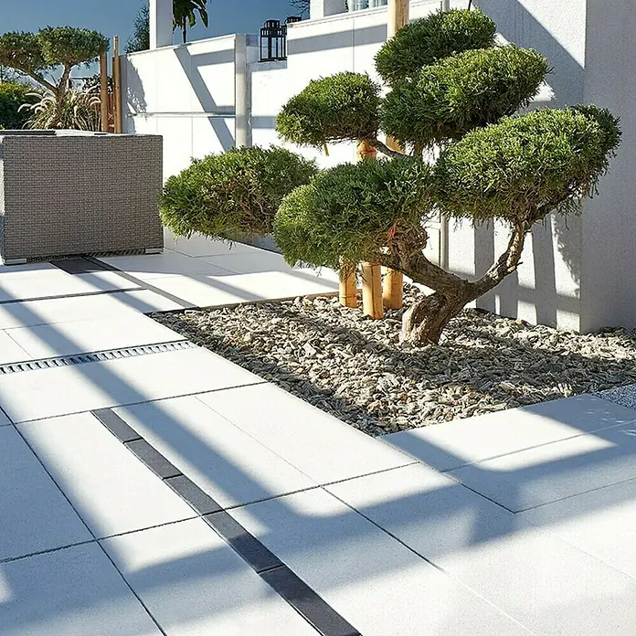 Semmelrock Vrtna ploča Asti Natura - Sive boje, D x Š x V: 60 x 30 x 5 cm - Živopisni prikaz