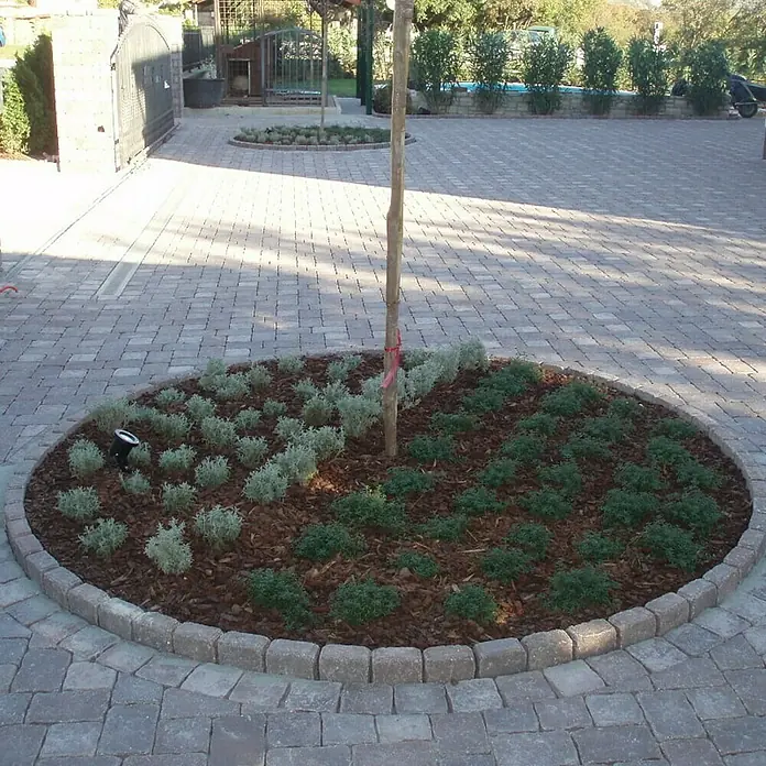 Semmelrock Opločnik Castello Antico - Smeđe boje, Beton, D x Š x V: 25 x 18,7 x 6 cm - Živopisni prikaz