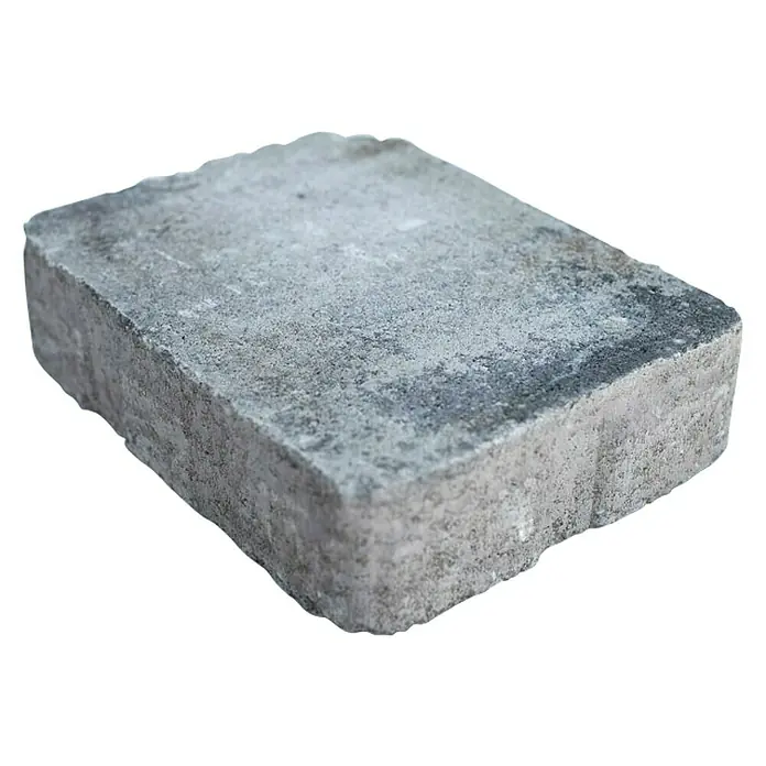Semmelrock Opločnik Castello Antico - Sive boje, Beton, D x Š x V: 25 x 18,7 x 6 cm - Dijagonalni pogled