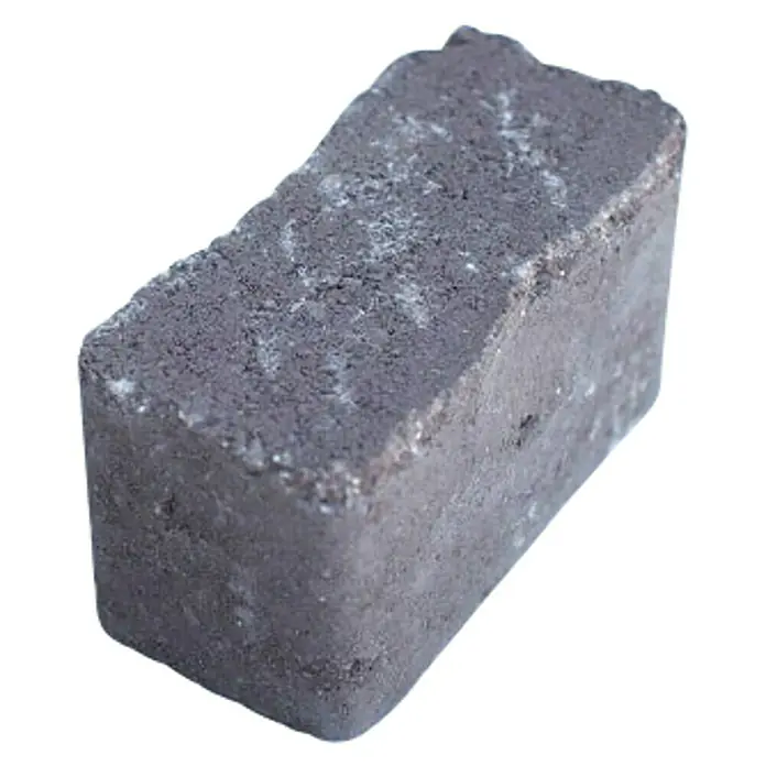 Semmelrock Opločnik Castello Antico - Sive boje, Beton, D x Š x V: 12,5 x 6,2 x 6 cm - Dijagonalni pogled