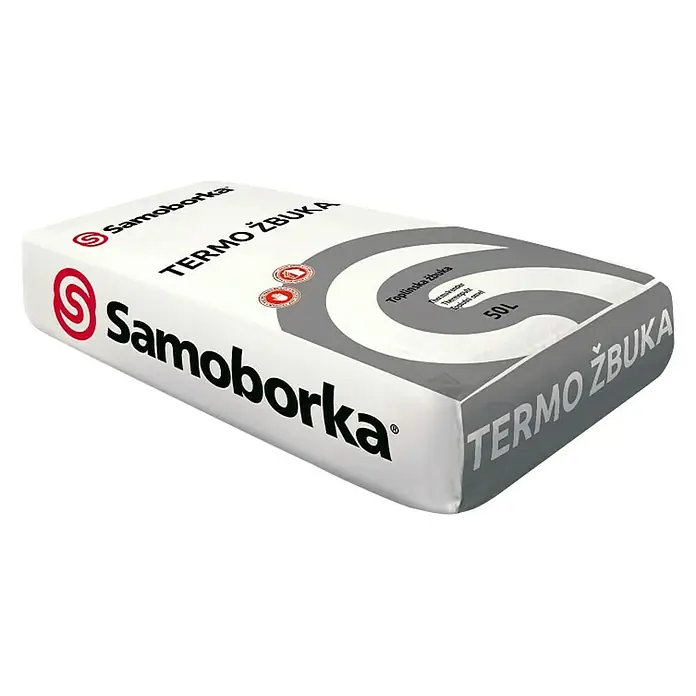 Samoborka Termo žbuka - 50 l - Dijagonalni pogled
