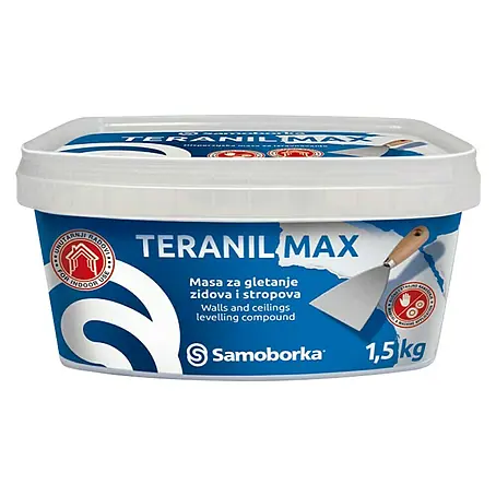 Samoborka  Masa za fino zaglađivanje površina Teranil MAX