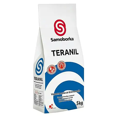 Samoborka  Masa za fino zaglađivanje površina Teranil