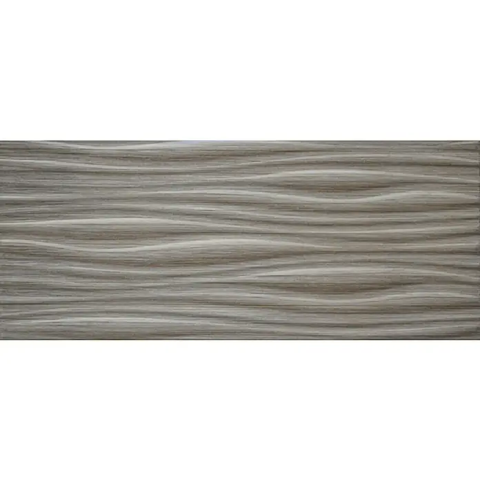 La Platera Zidna pločica Swing Wood - 25 x 60 cm, Sive boje, Valovito - Pogled odozgo