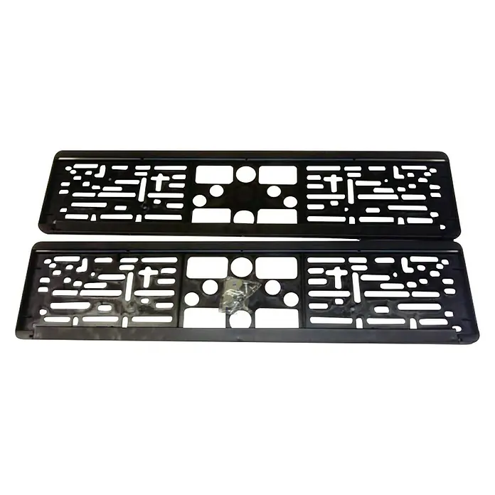 Držač automobilskih tablica - 13 x 52,5 cm, 2 kom - Pogled odozgo