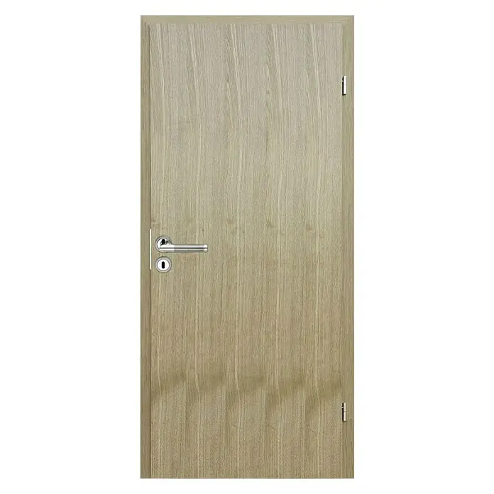Eurolam Sobna vrata - D x Š x V: 102 x 800 x 2.050 mm, DIN desno, Svijetli hrast - Pogled sprijeda
