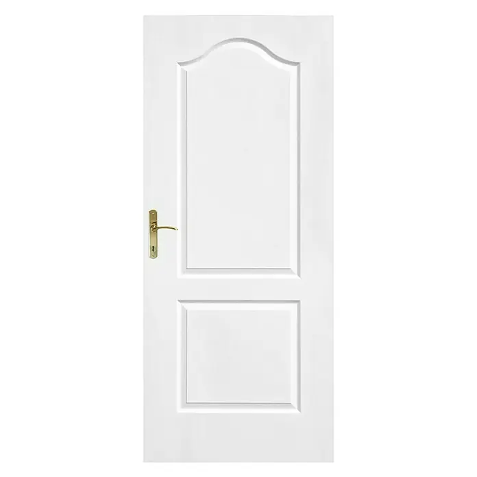 Eurolam Sobna vrata Classic SM P1 - D x Š x V: 39 x 850 x 2.000 mm, DIN desno, Bijele boje - Pogled sprijeda