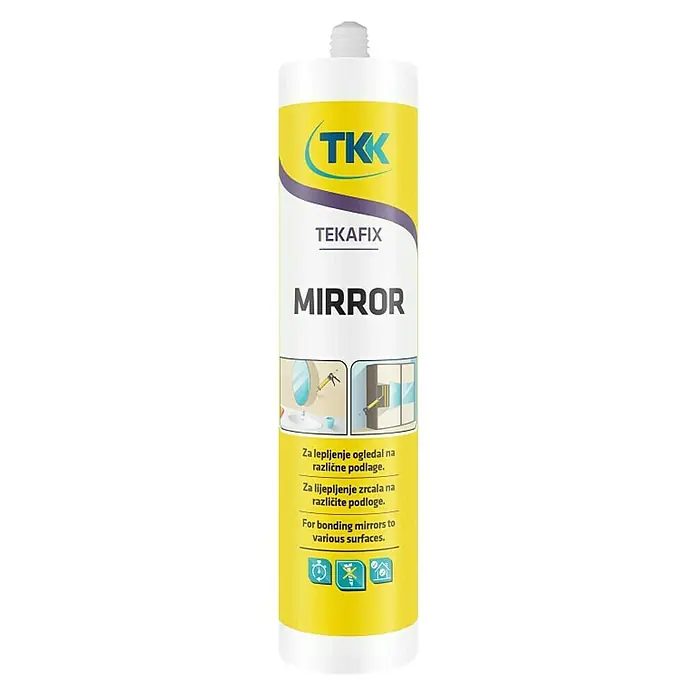 Silikon za brtvljenje prozora Tekafix - 300 ml - Pogled sprijeda