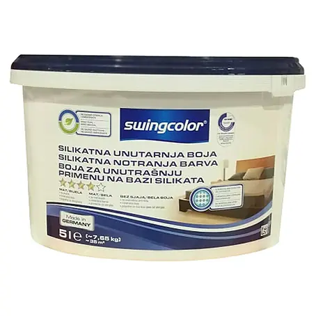 swingcolor  Boja za zidove na bazi silikata