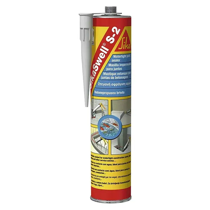 Sika Masa za brtvljenje SikaSwell S-2 - 300 ml, Crvene boje - Pogled sprijeda