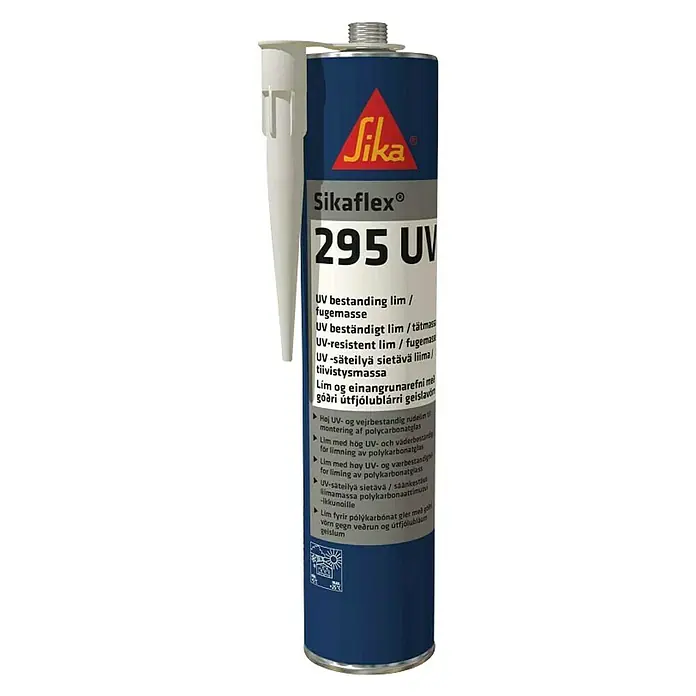Sika Ljepilo za staklo Sikaflex 295 - 310 ml - Pogled sprijeda
