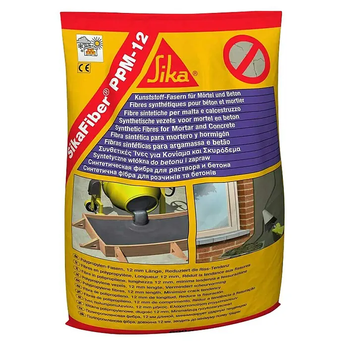 Sika Polipropilenska vlakna SikaFiber - 600 ml - Pogled sprijeda