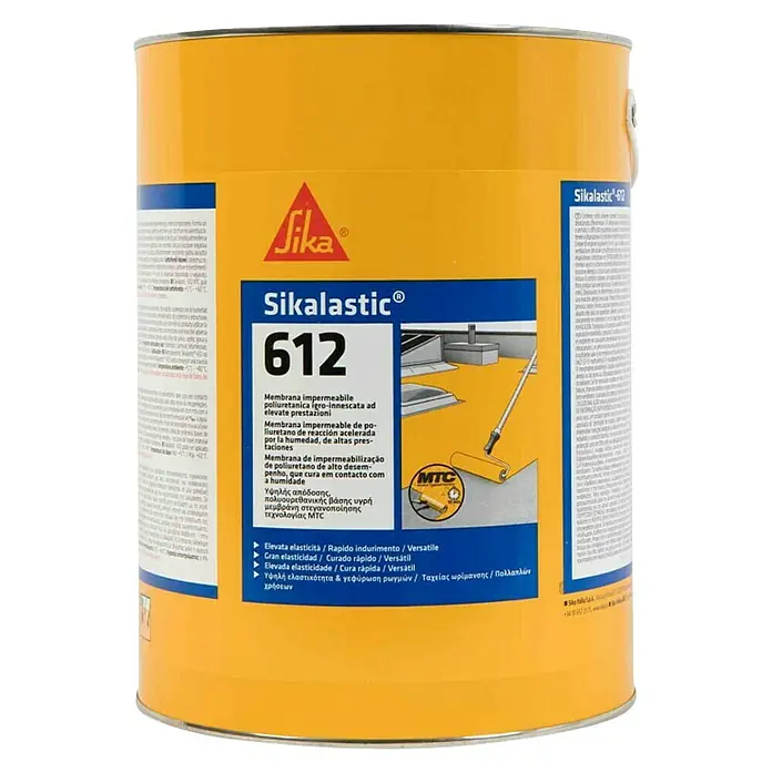 Sika Hidroizolacijska masa Sikalastic® -612 - 5 l - Pogled sprijeda
