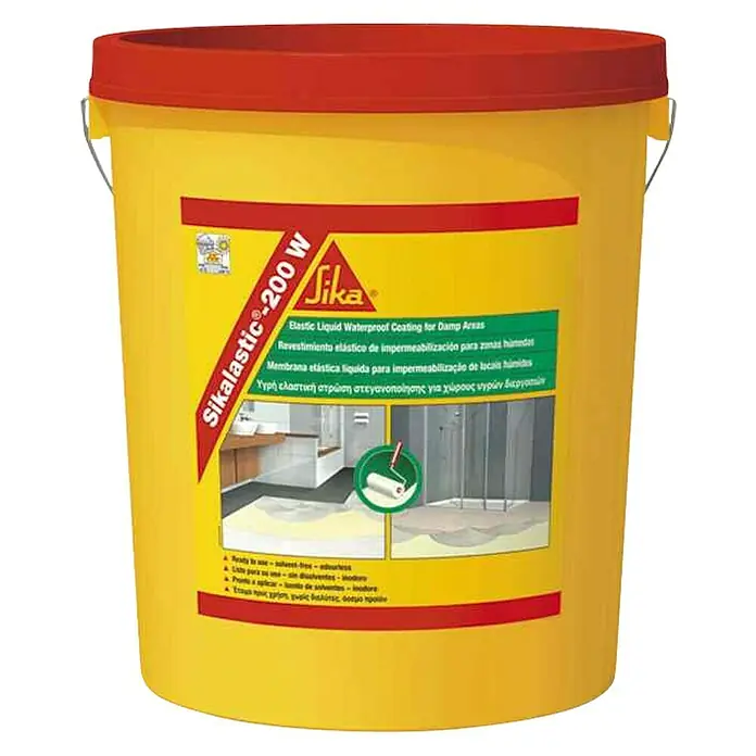 Sika Hidroizolacijska masa 200 W - 5 kg - Pogled sprijeda