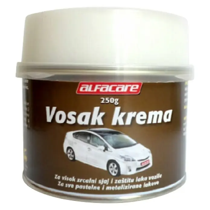 Alfacare Vosak krema za automobile - Sadržaj: 250 g - Pogled sprijeda