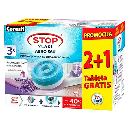 Ceresit  Tableta za dopunu za odvlaživač zraka 2 x 450 g