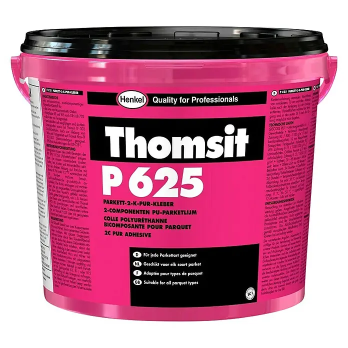Henkel Dvokomponentno ljepilo za parkete, Thomsit P625 - 12 kg - Pogled sprijeda