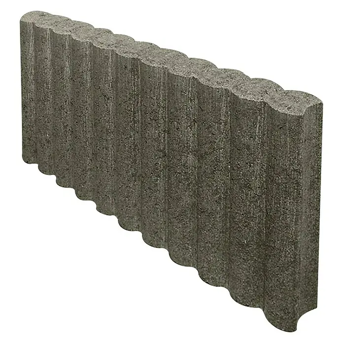 Rubnjak - Antracit, 50 x 6 x 25 cm - Dijagonalni pogled