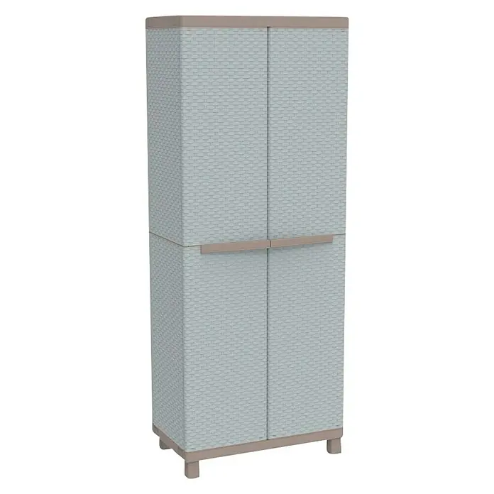 Terry Ratán Plastični ormar - D x Š x V: 39 x 68 x 170 cm - Dijagonalni pogled