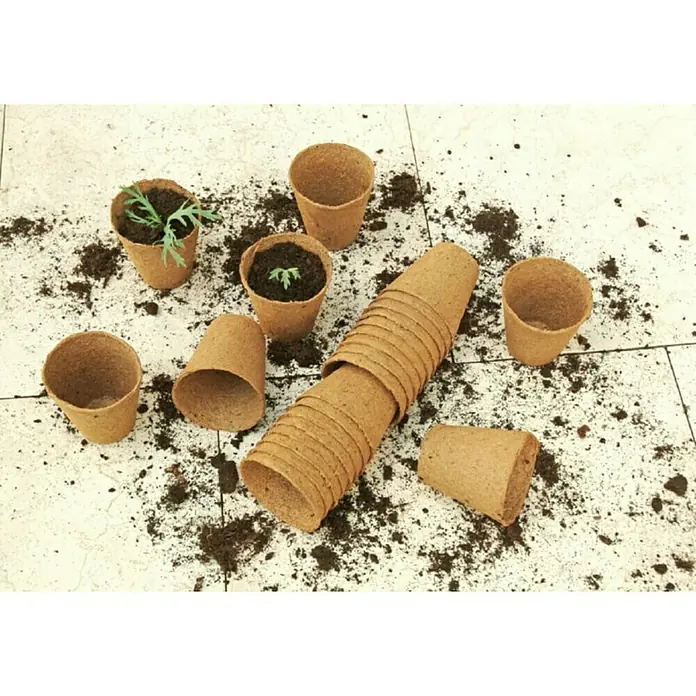 Floraworld Tegla za uzgoj biljaka - Ø x V: 6 x 6,5 cm - Živopisni prikaz