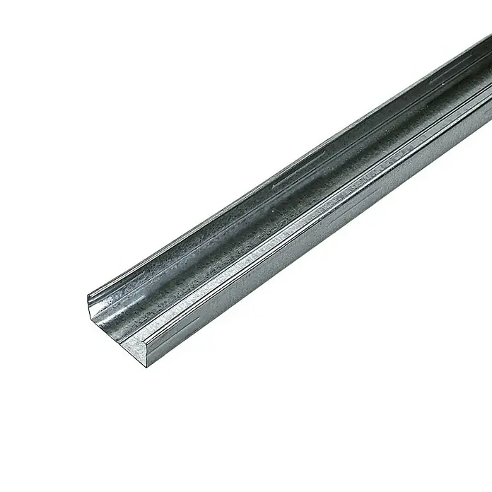 CD stropni profil - D x Š x V: 3.000 x 60 x 27 mm, Čelik - Detaljan prikaz