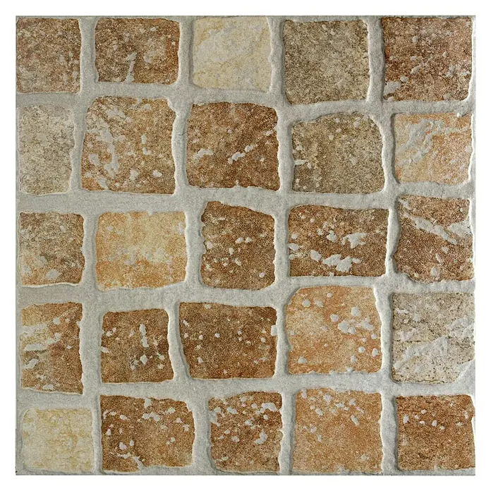 Kamena podna pločica - 35 x 35 cm, Cotto, Mat - Pogled s gornje strane