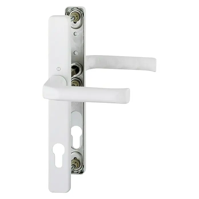 Set kvaka London - Cilindarski profil PZ, Aluminij - Pogled sprijeda