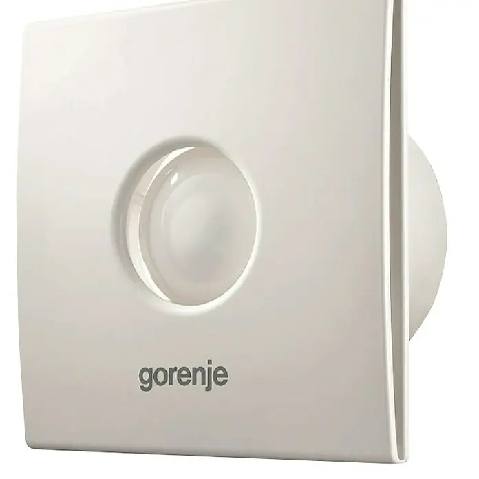 Gorenje Kupaonski ventilator BVX100W - Namijenjeno za: Ventilaciju sanitarnih i stambenih prostora - Dijagonalni pogled