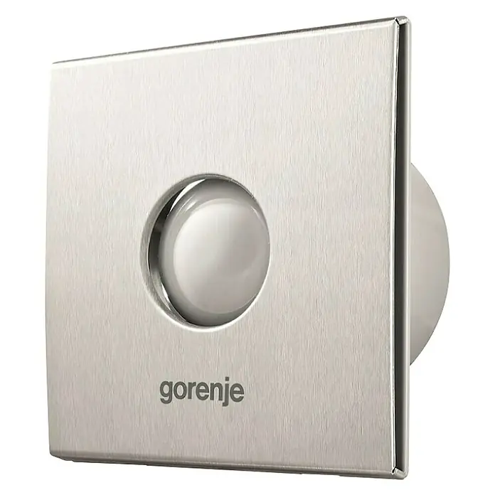 Gorenje Kupaonski ventilator BVX150SHS - Srebrne boje, Visina: 20 cm - Dijagonalni pogled